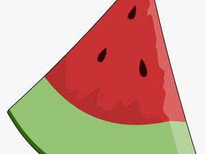 Watermelon Slice Wedge Svg Clip Arts - Clipart Food Transparent Background