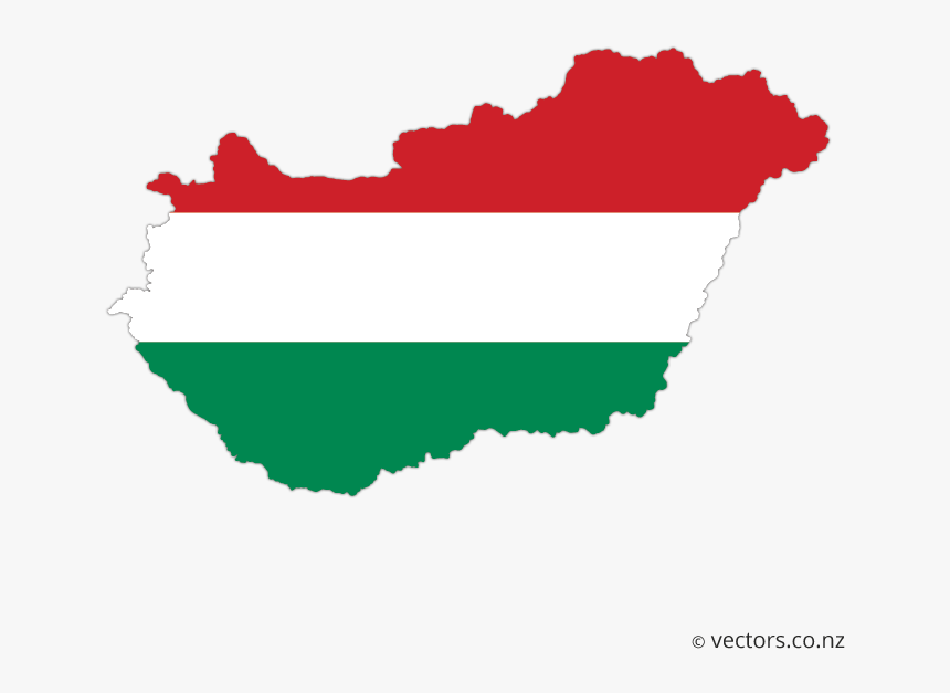 Hungary Map Flag Png