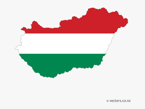 Hungary Map Flag Png