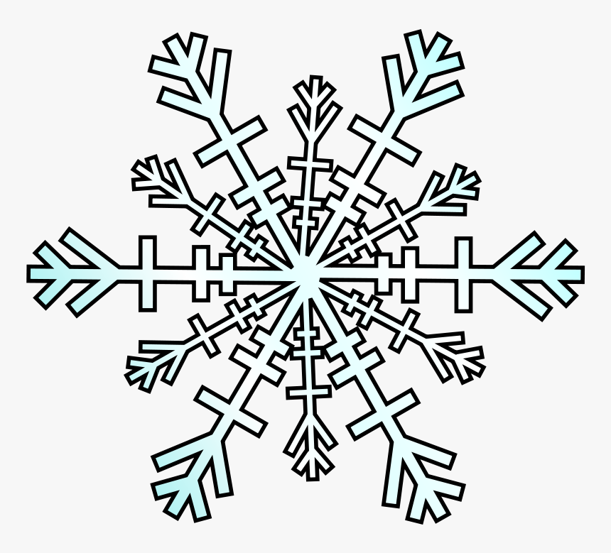 Drawn Snowflake Png Tumblr - Cartoon Snowflakes Transparent Background