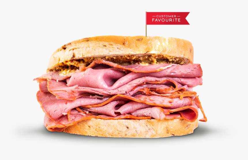Transparent Sandwich Png - Druxy-s Smoked Meat Sandwich