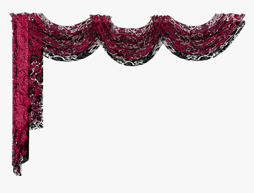 Transparent Stage Curtains Clipart - Curtain