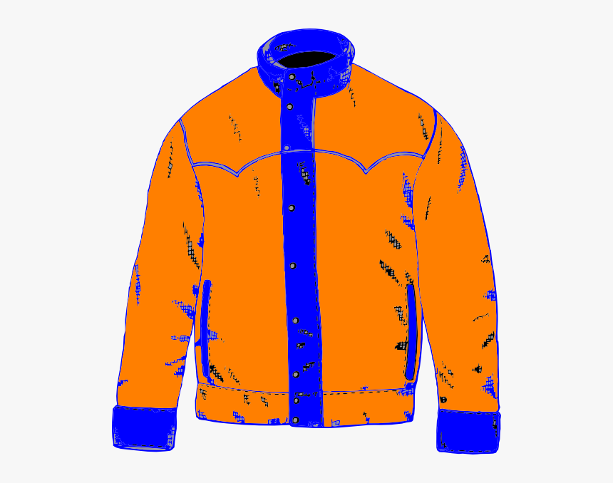 Orange And Blue Jacket