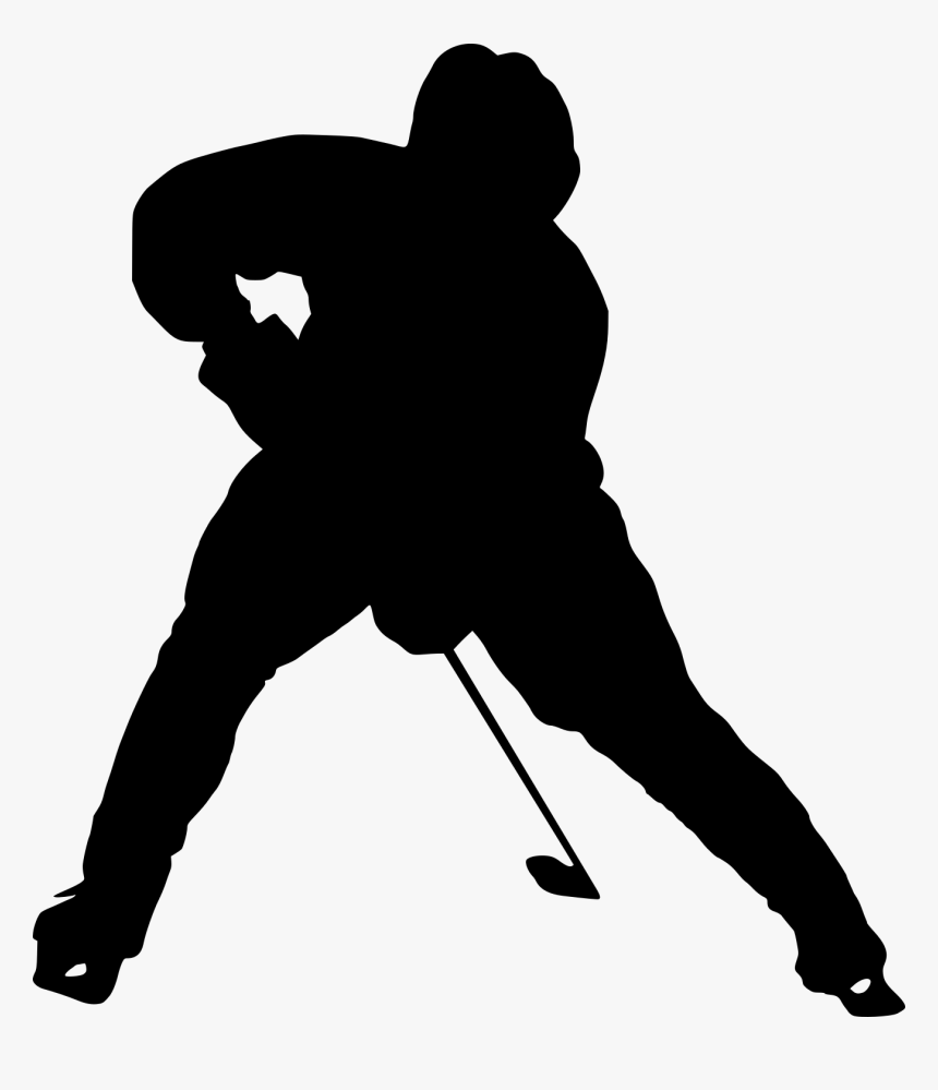 Portable Network Graphics Transparency Silhouette Ice - Transparent Background Hockey Player Transpa