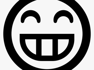 Transparent Smiley Face - Smiley With Teeth Logo