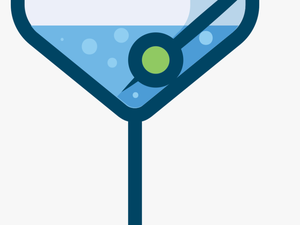 Martini - Gin Glasses Clipart Png