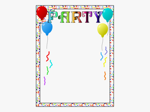 Party Frame - Rahmen Für Text