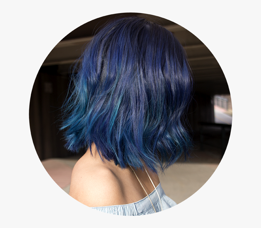 Asian Hair Color - Blue Hair Color Melt