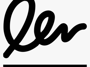 This Is An Image Of A Signature With A Horizontal Line - Signature Icon Svg