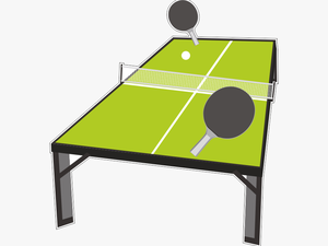 Table Tennis Clipart Ping Pong Tennis - Ping Pong