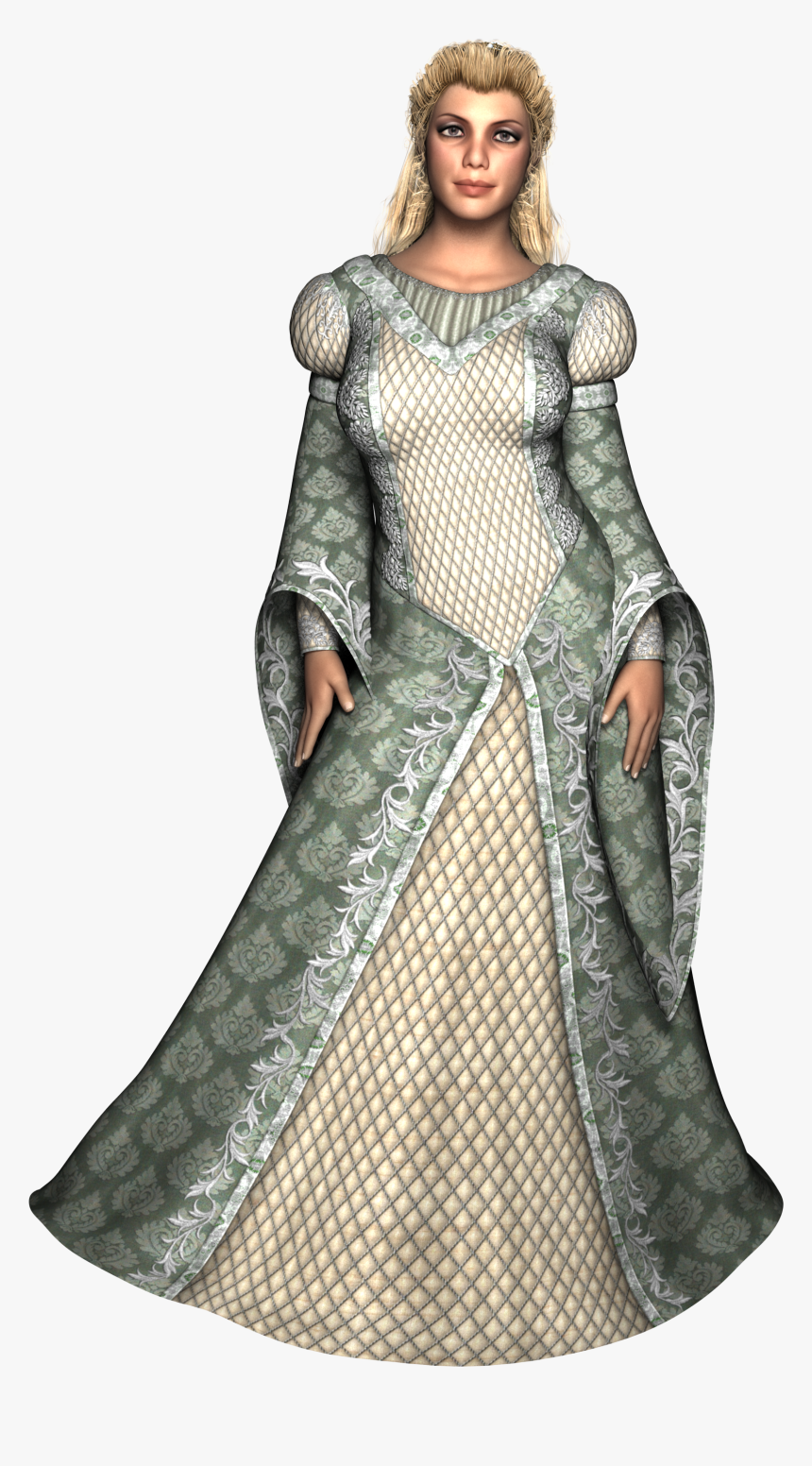 Lady Woman Gown Female Girl - Ambiorix