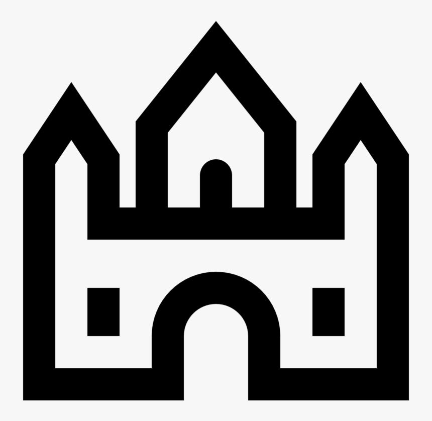 Free Palace Png Pic - Palace Black And White Png
