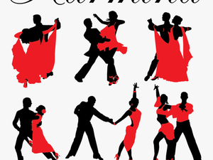 Transparent Pillow Clipart Png - Red Ballroom Dance Clipart