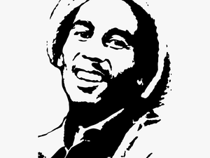 Bob Marley Silhouette Painting Andrew Braswell Pictures - Bob Marley Silhouette