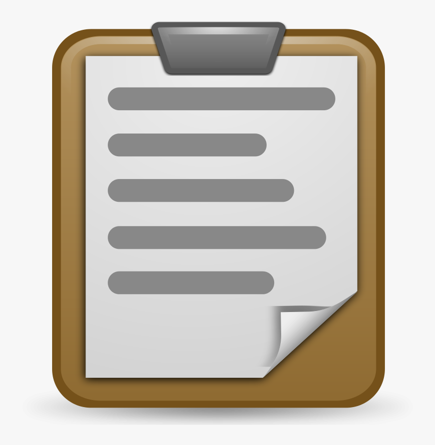 Transparent Checklist Clipart - 
