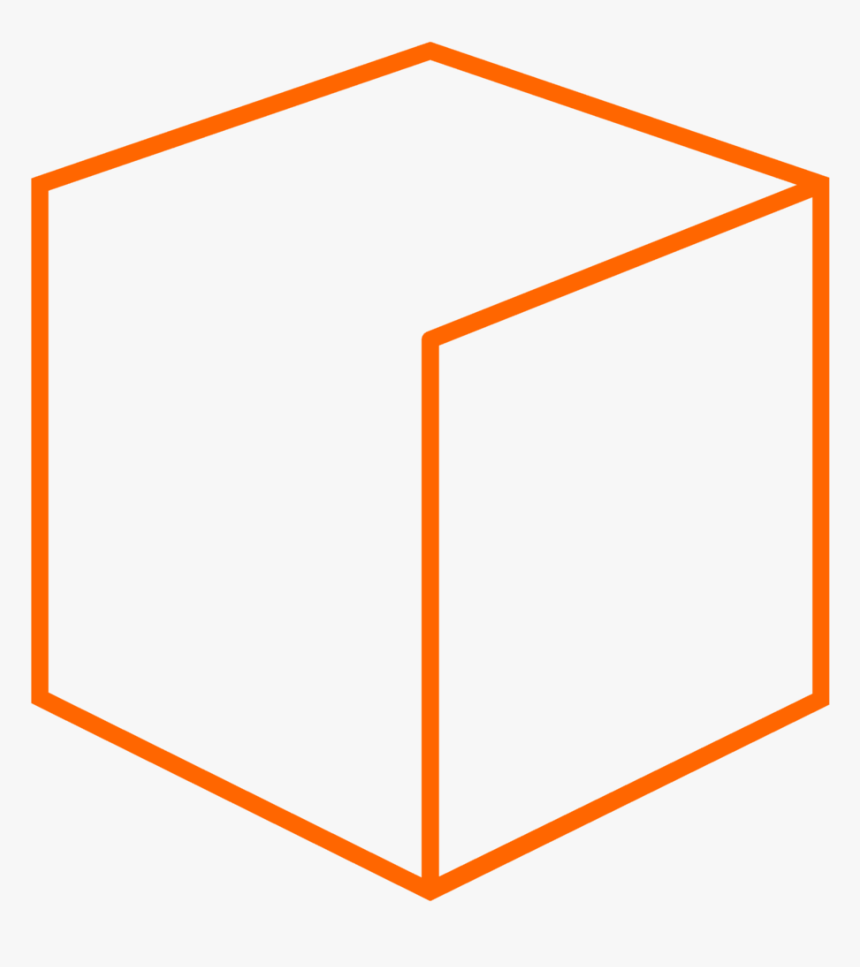 Orange Cube Png