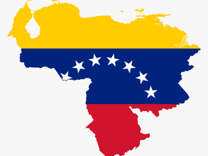 Venezuela Flag Map