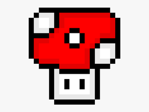 Super Mario Mushroom Png - Charmander Pixel Art