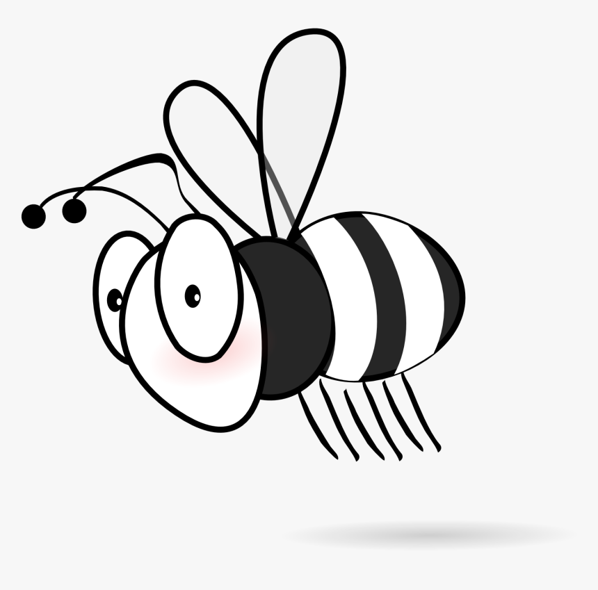 Femur - Clipart - Clip Art Black And White Bee