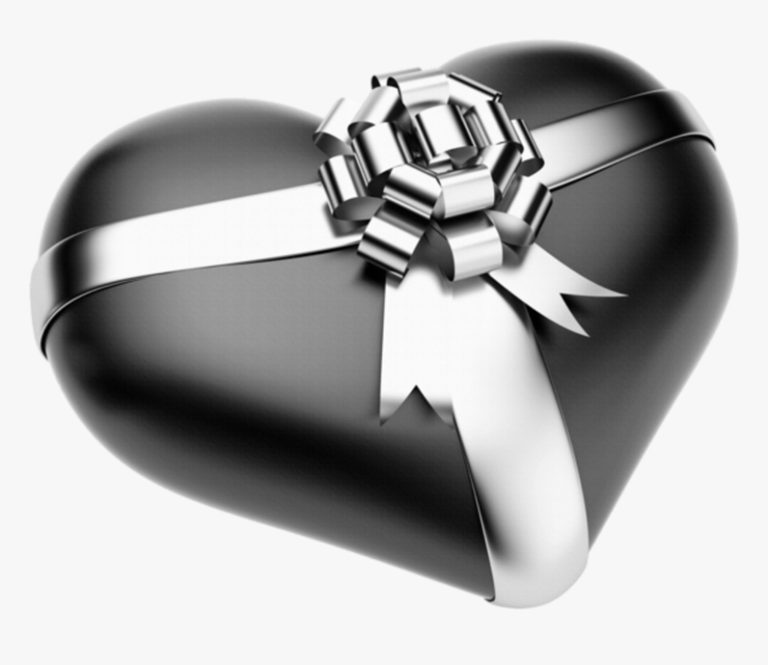 #gift #regalo #present #presente #heart #corazon #black - Heart
