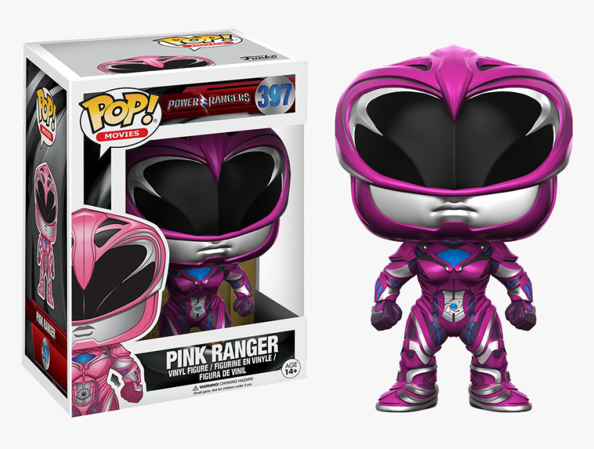 Transparent Pink Power Ranger Pn