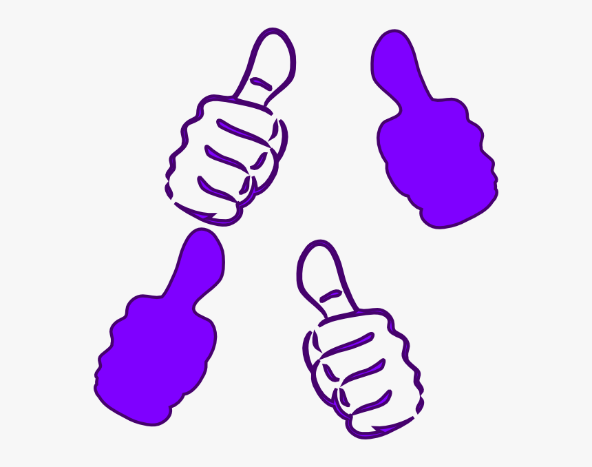 Collection Of Thumbs - Clipart T