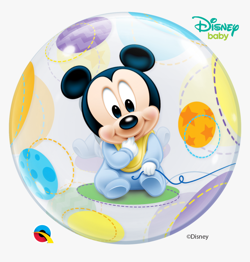 Transparent Baby Moana And Turtle Clipart - Baby Mickey Mouse Balloons