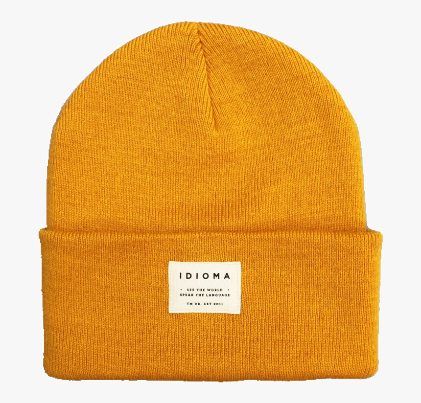 #hat #beanie #png #yellow #pngs 