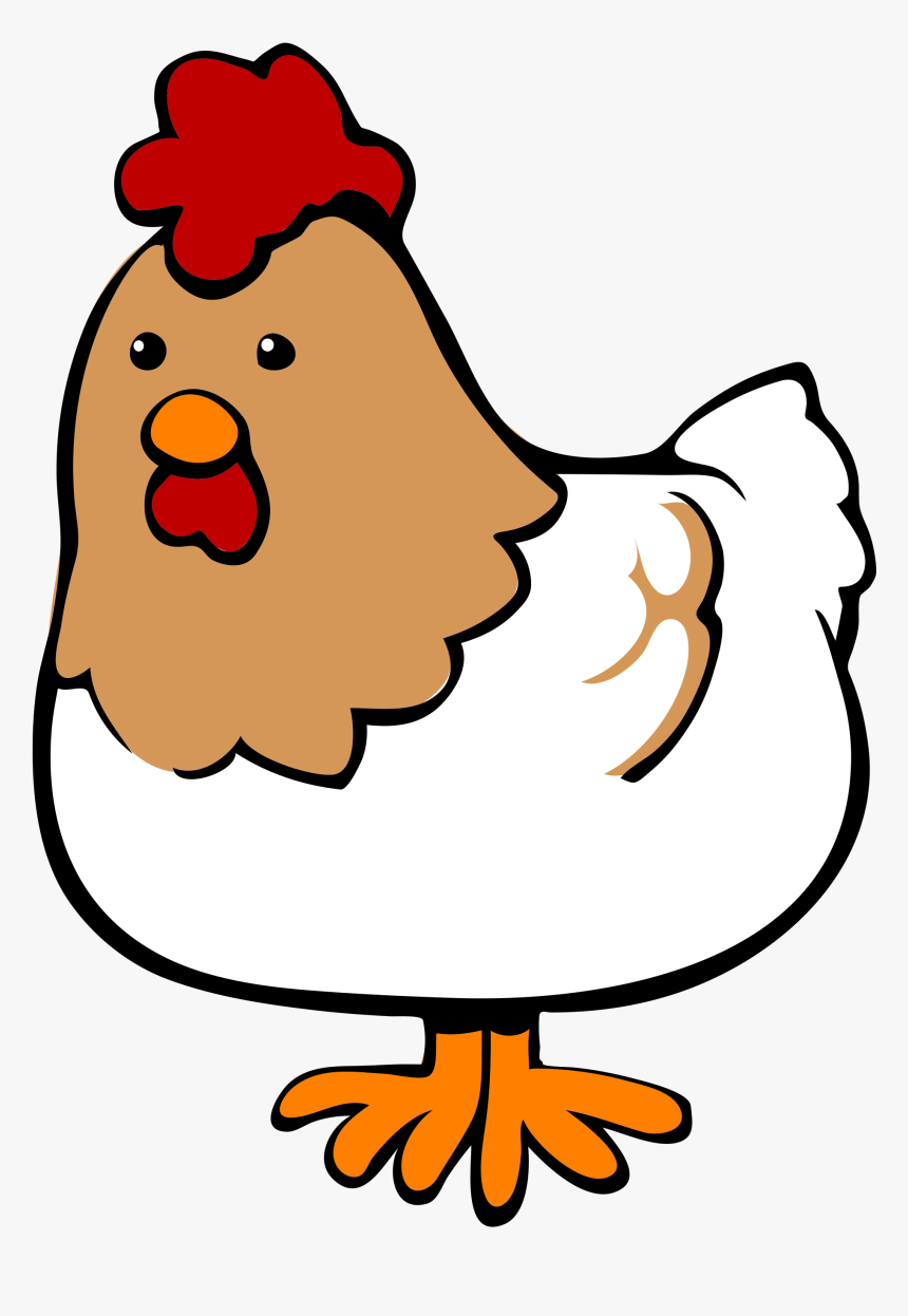 Clip Art Chicken Cartoon - Chick