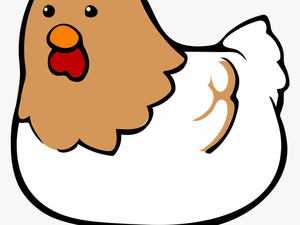 Clip Art Chicken Cartoon - Chicken Clipart