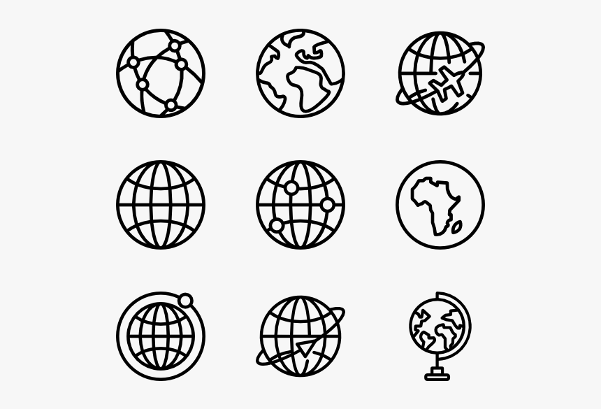 Globe - Food Icons Png
