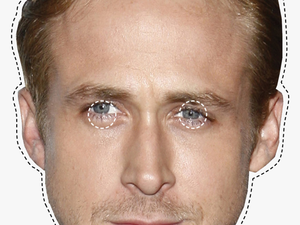 Ryan Gosling Celebrity Mask - Ryan Gosling Transparent Background