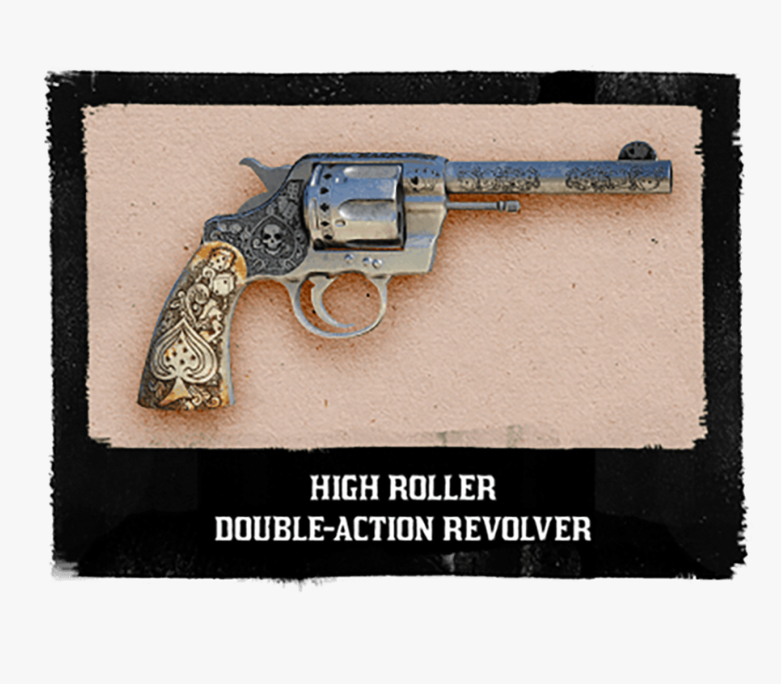 Red Dead Redemption 2 Weapons Transparent Background - Red Dead Redemption 2 Double Action Revolver