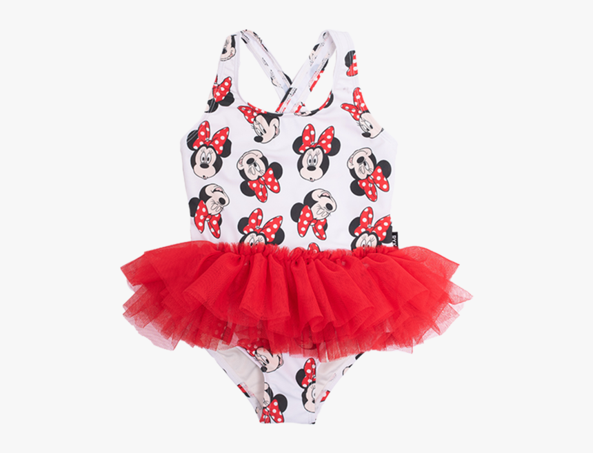 Rock Your Kid Minnie Mouse Tulle One Piece - Swimsuit