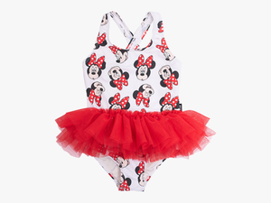 Rock Your Kid Minnie Mouse Tulle One Piece - Swimsuit