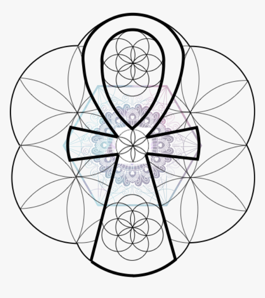 Book Tickets For Draw Your Own Sacred Geometry Ankh - Sacred Geometry Hd Png