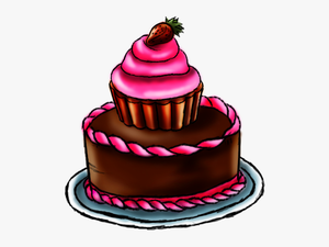Birthday Cake Drawing - Cupcake