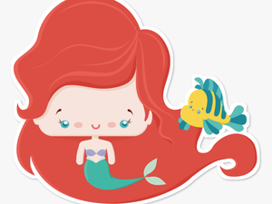 Clip Art The Little Mermaid Art - Sereia Ariel Pequena