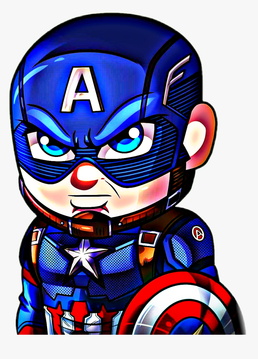 Captain America Fan Art Sticker
