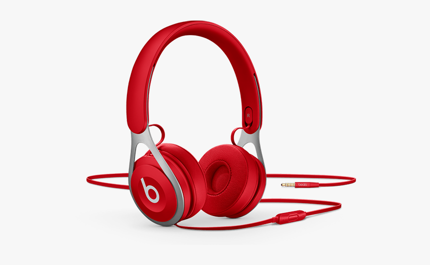 Red Headphone Png Image Background - Beats By Dre Ep Red