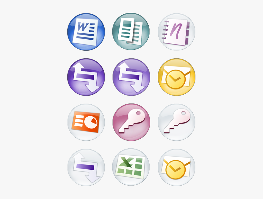 Microsoft Clipart Icon - Office 