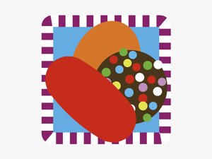 Candy Crush Saga Icon - Candy Crush Icon Flat