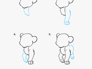 How To Draw Baby Lion - Draw A Baby Lion