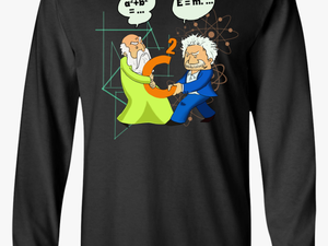 Pythagoras Vs Einstein T-shirt