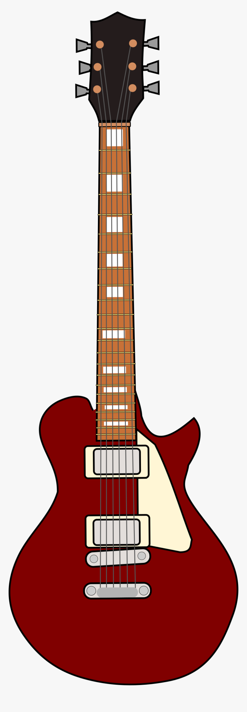 Acoustic Guitar Clip Art Clipart Clipartix - Les Paul Guitar Vector