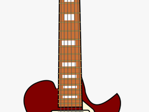 Acoustic Guitar Clip Art Clipart Clipartix - Les Paul Guitar Vector
