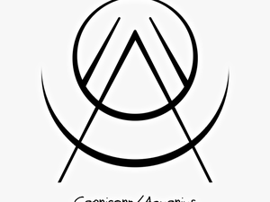 Transparent Aquarius Symbol Png - Aquarius Tattoo Transparent Background