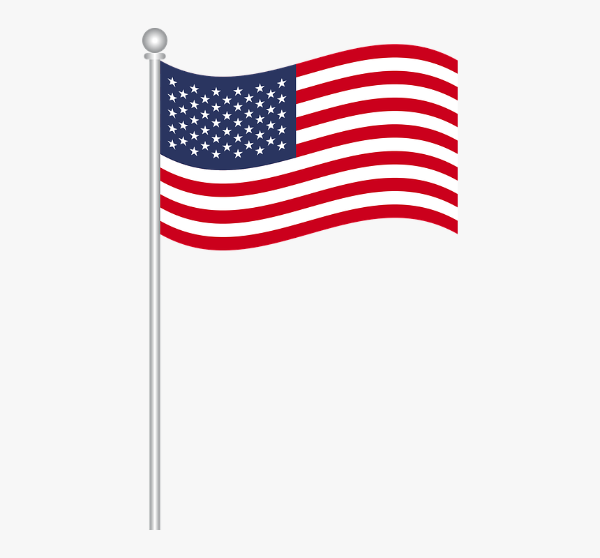 Bandeira Usa Png - American Flag Brush Stroke