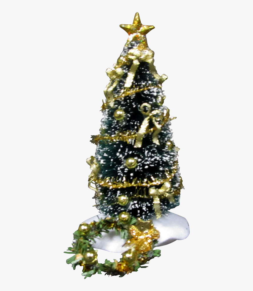 This 1 Inch Scale Decorated Christmas Tree In Sparkle - Christmas Tree