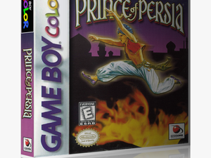 Gameboy Color Prince Of Persia Game Cover To Fit A - Game Boy